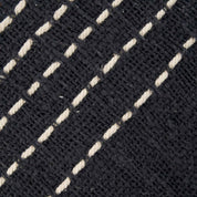 The Drizle Cushion Cover - Black White