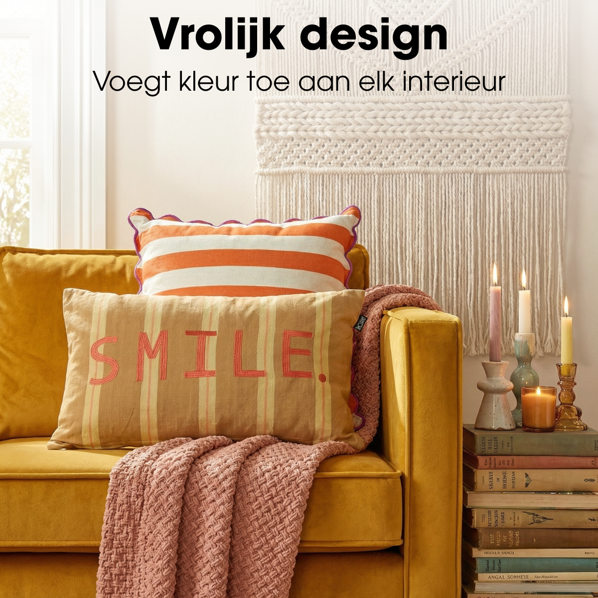 Decorative cushion Brown