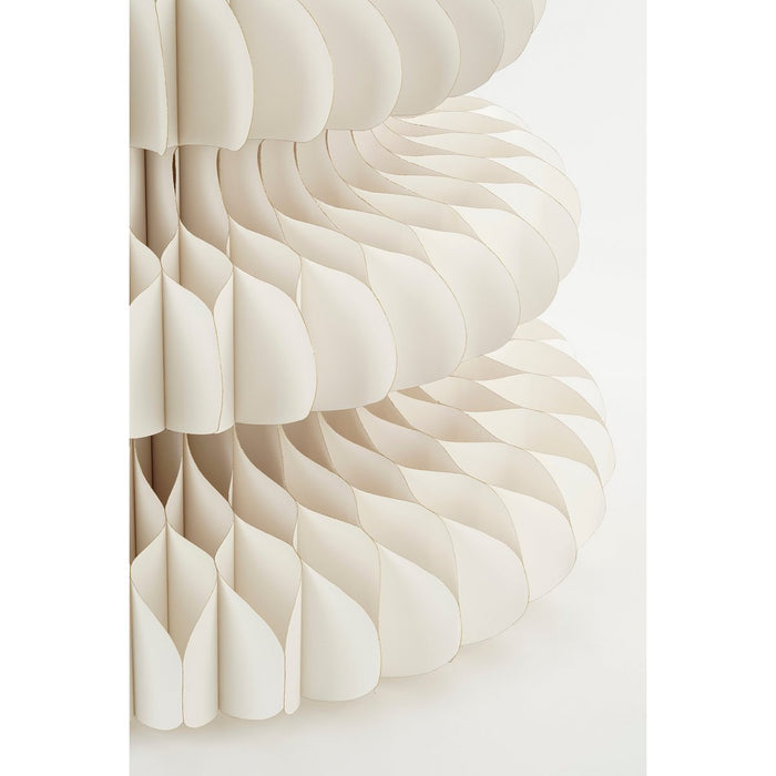 Decoration Christmas tree - H152 x Ø104 cm - Paper - FSC 100% - White