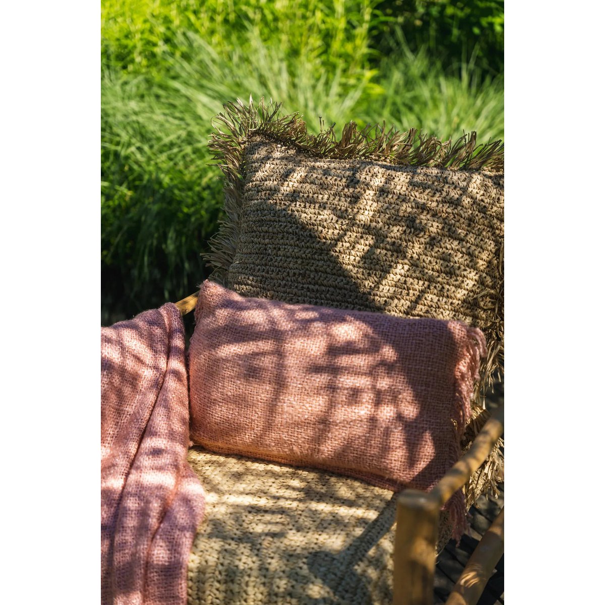 The Oh My Gee Cushion Cover - Salmon Pink - 30x50