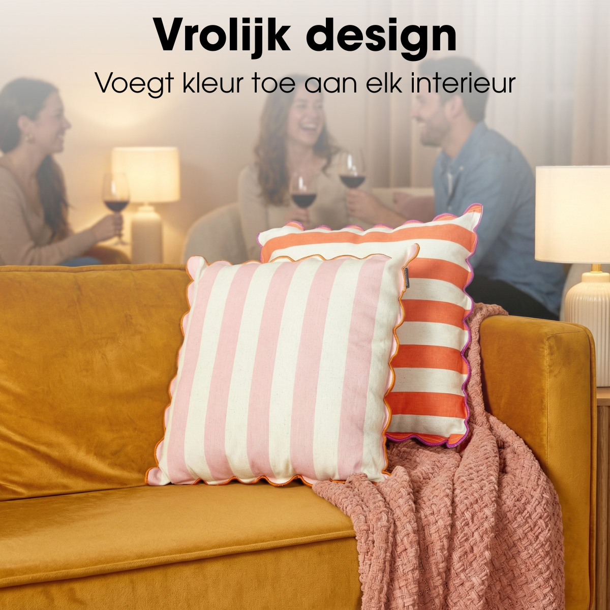 Decorative cushion Pink