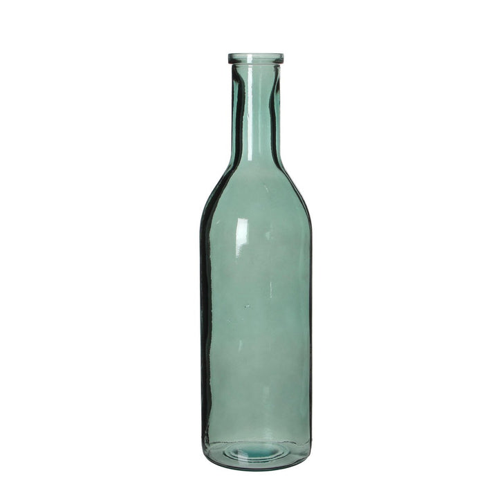 Rioja Flessenvaas - H50 x Ø15 cm - Gerecycled Glas - Groen