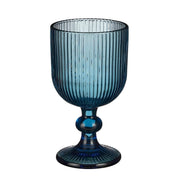 Wine glass set Merlot Blue