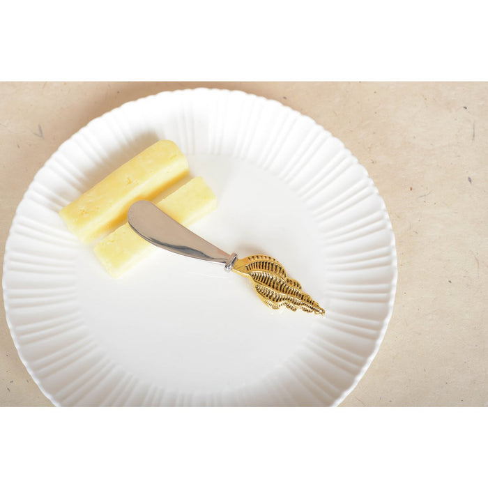GOUDEN SCHELPENSPREIDING - SET VAN 2