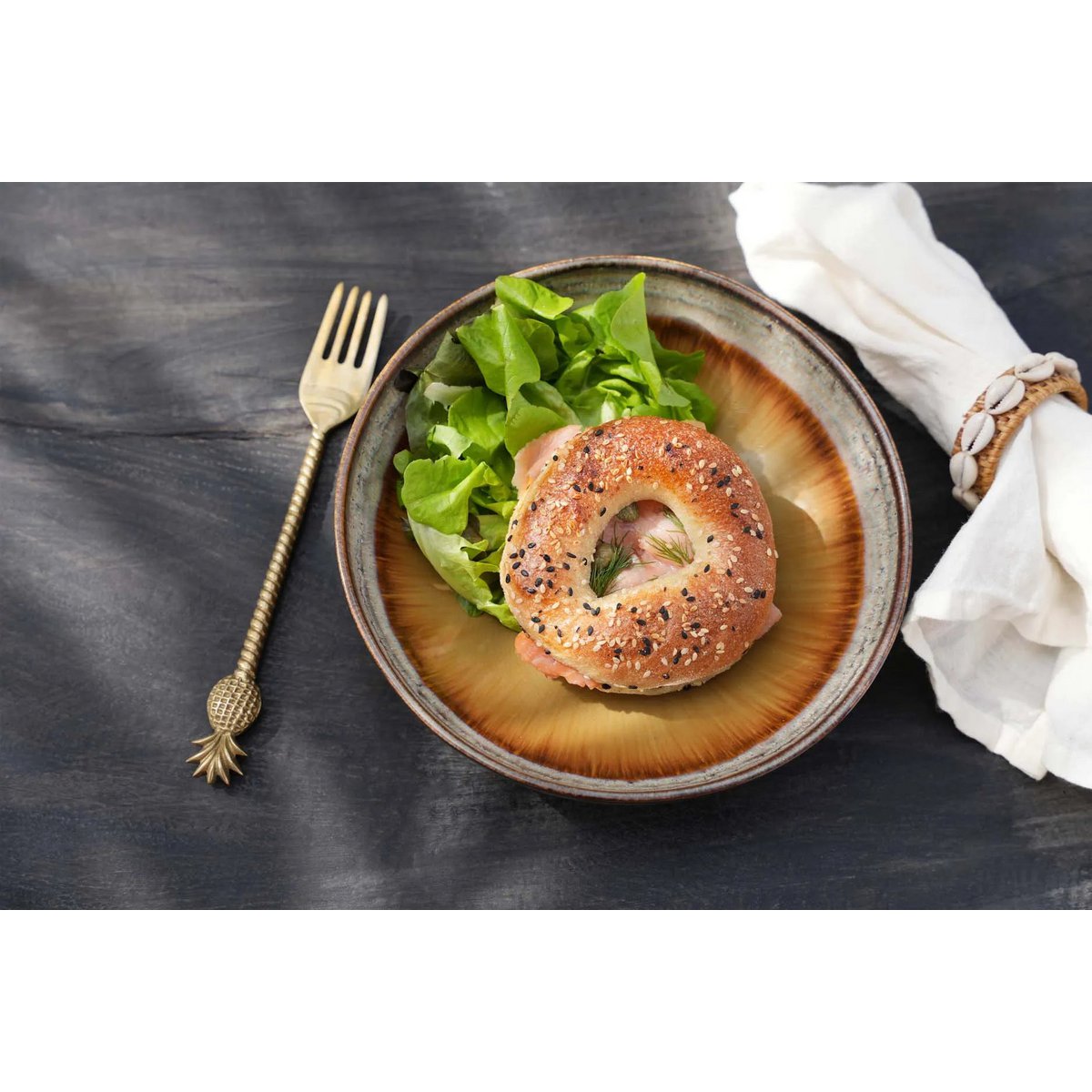 Gold Pineapple Fork - Golden Piña