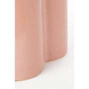 Brazil Bijzettafel - H44 x Ø30 cm - Keramiek - Lichtroze