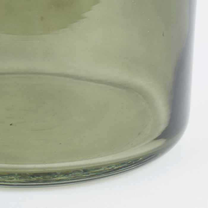 Regal Bottle Vaas - H22 x Ø20 cm - Glas - Groen
