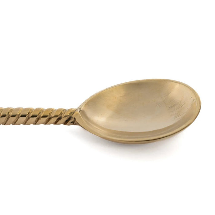 De ananassalade lepel - Goud