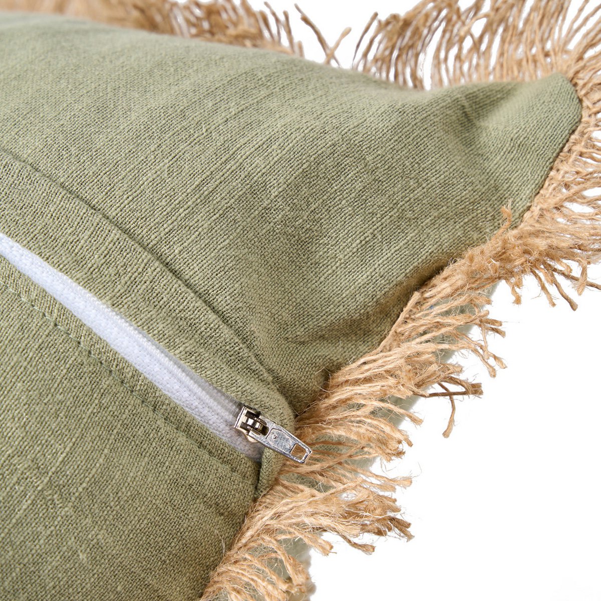 The Tropical Breeze Cushion Cover - Forest Green