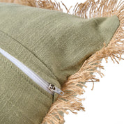 The Tropical Breeze Cushion Cover - Forest Green