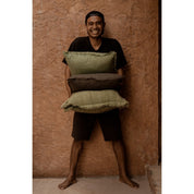 The Minty Fresh Cushion Cover - Green