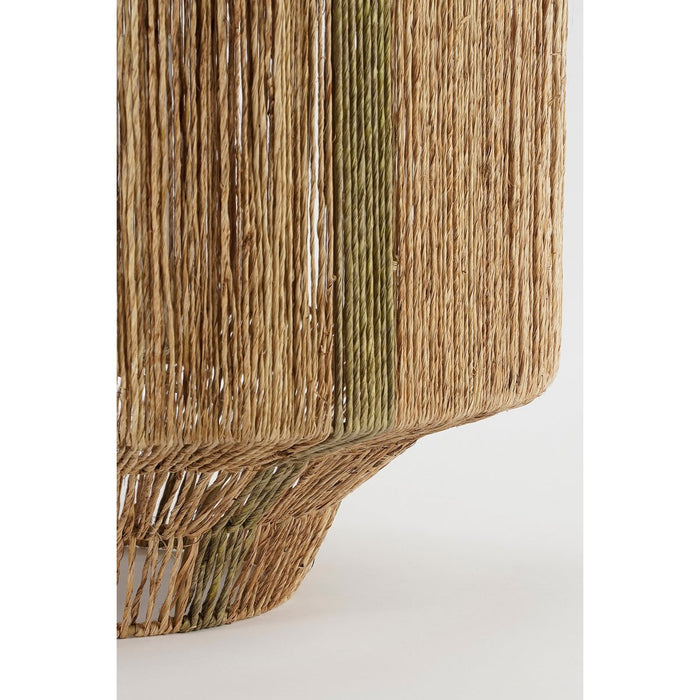 Liliano Lantern - H36 x Ø30 cm - Jute - Dark green