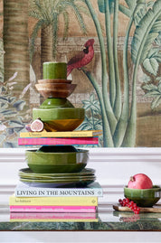 Rhea Dinerbord - Ø28 cm - Keramiek - Groen