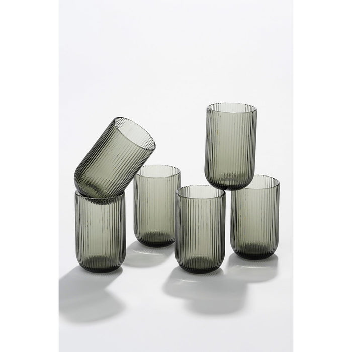 Merlot Drinkglas - 400 ml - Glas -Grijs
