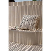 The Tribal Cushion Cover - Natural Black