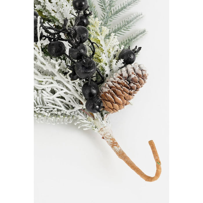 Vesper Garlande with pine cones - L180 x B15 x H10 cm - Green, Black