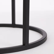 Quinty Side table - Set of 3 - H50 x Ø32 cm - Metal - Black