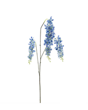 Larkspur spray blue 110cm