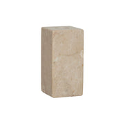 Savi Square Marble Candleholder - High