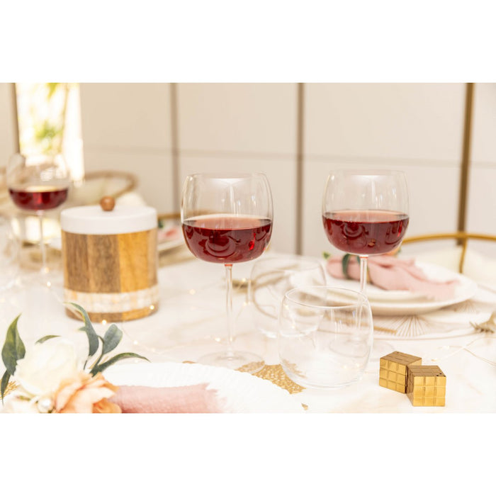 Biña Kòrá Klassieke Wijnglazen – Set van 6