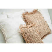 Coconut Shavings Square Cushion