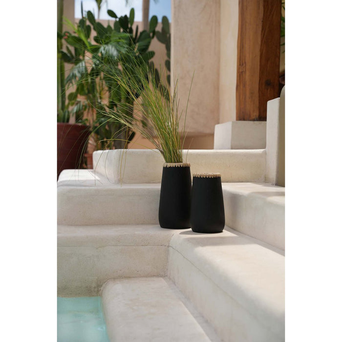 The Sneaky Vase - Black Natural - S
