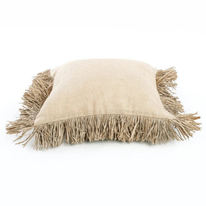 De Jute Bonita Kussenhoes - Natuurlijk - 60x60