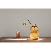 Coastal Pearl Vase – Peach & Yellow