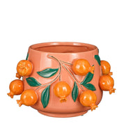 Marbella Orange Plant Pot