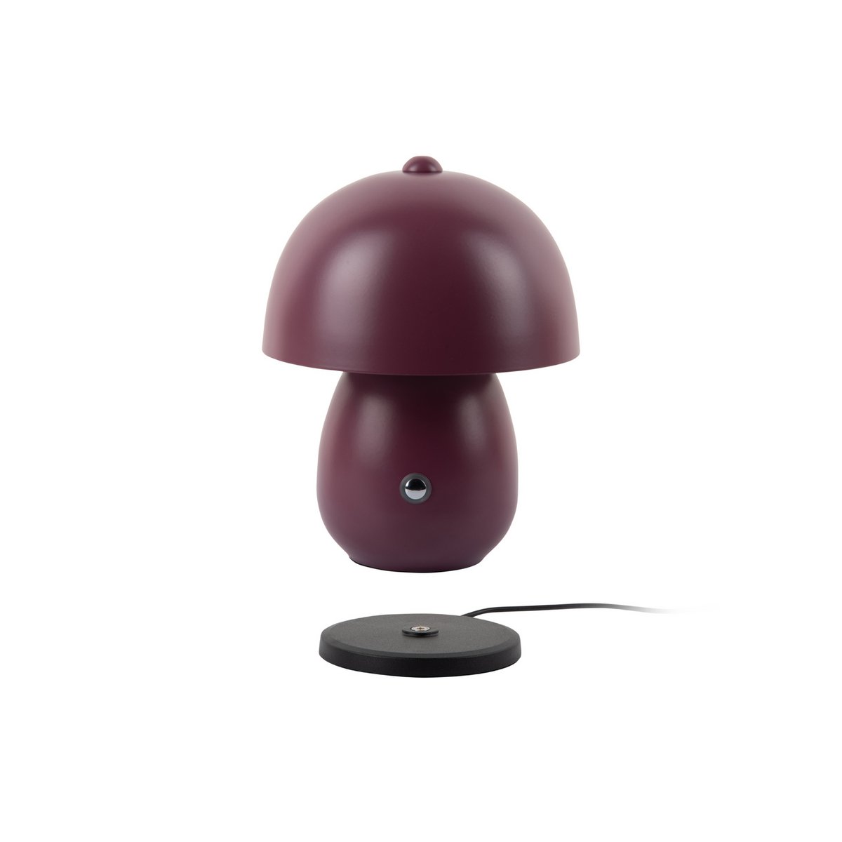 Mushroom LED Table Lamp - Burgundy