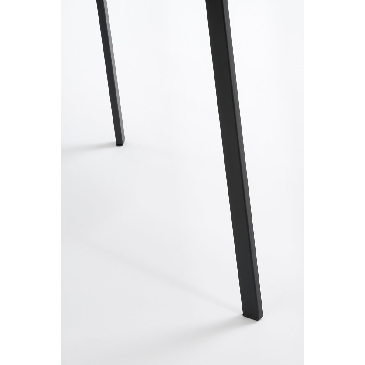 Seatle Outdoor Side Table - H58 x Ø38 cm - Metal - Black