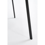 Seatle Outdoor Side Table - H58 x Ø38 cm - Metal - Black