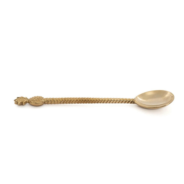 De ananassalade lepel - Goud