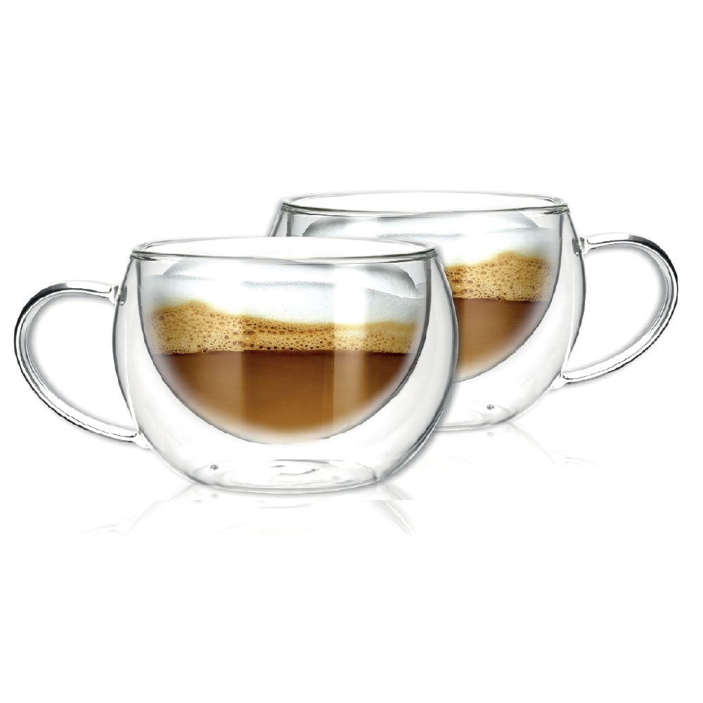 Tea & Coffee Cloud Cups - Set of 2