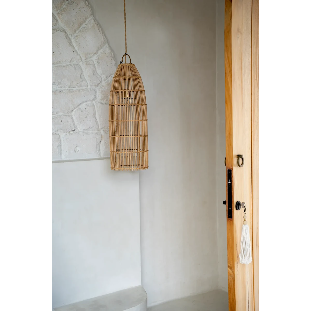 De Fish Trap Hanger - Naturel - M