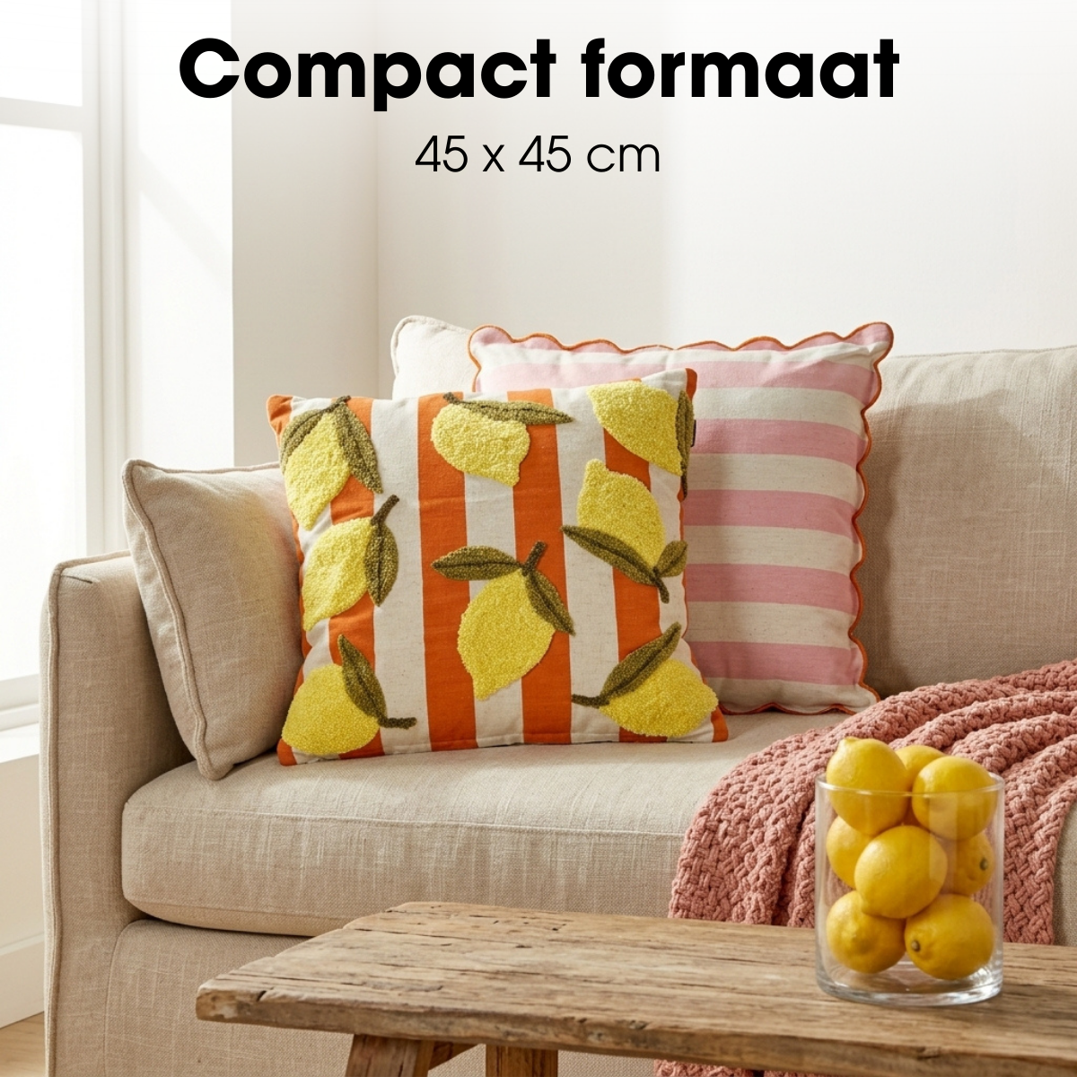 Decorative cushion Off-white