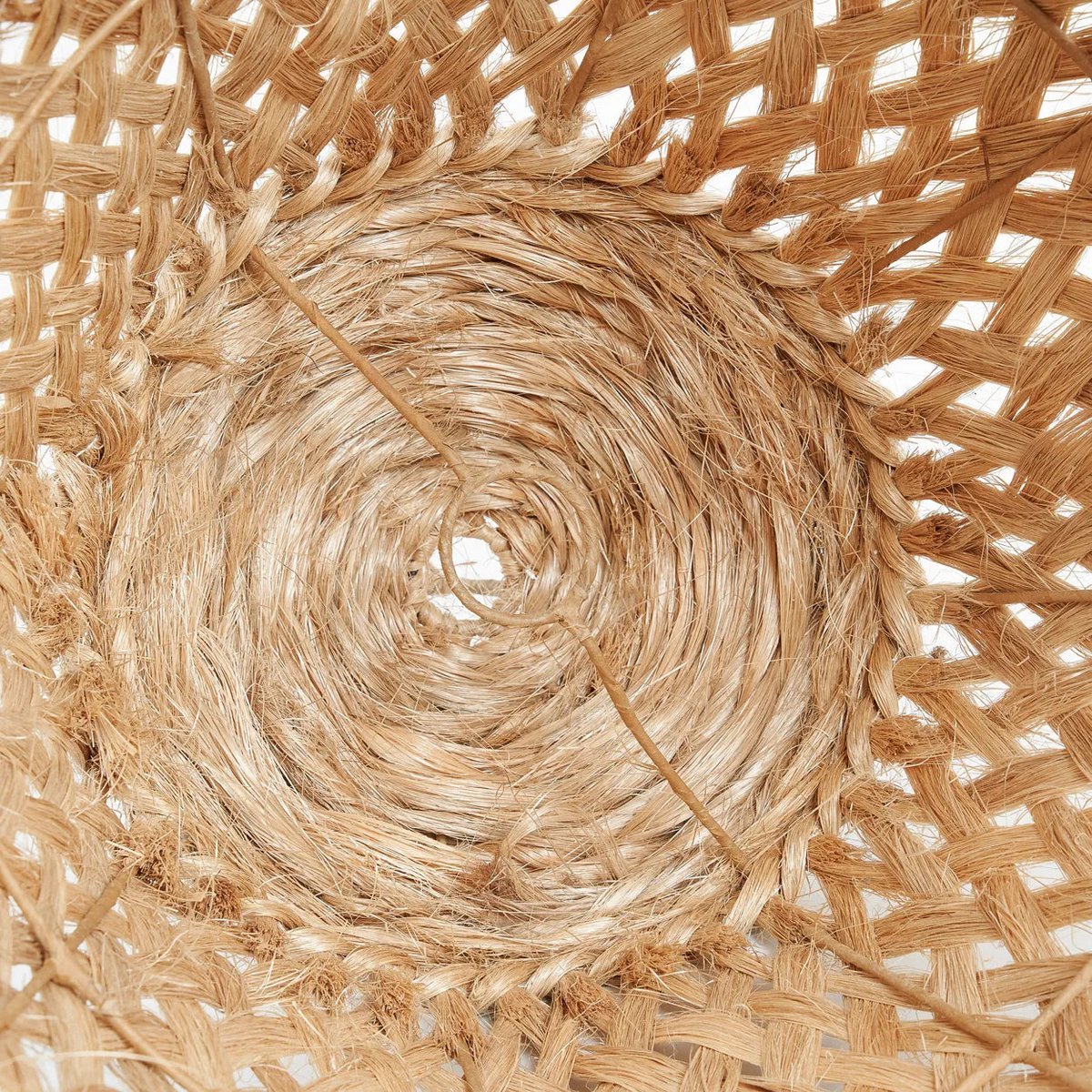 De Abaca Jelly Fish-hanger - Naturel - L