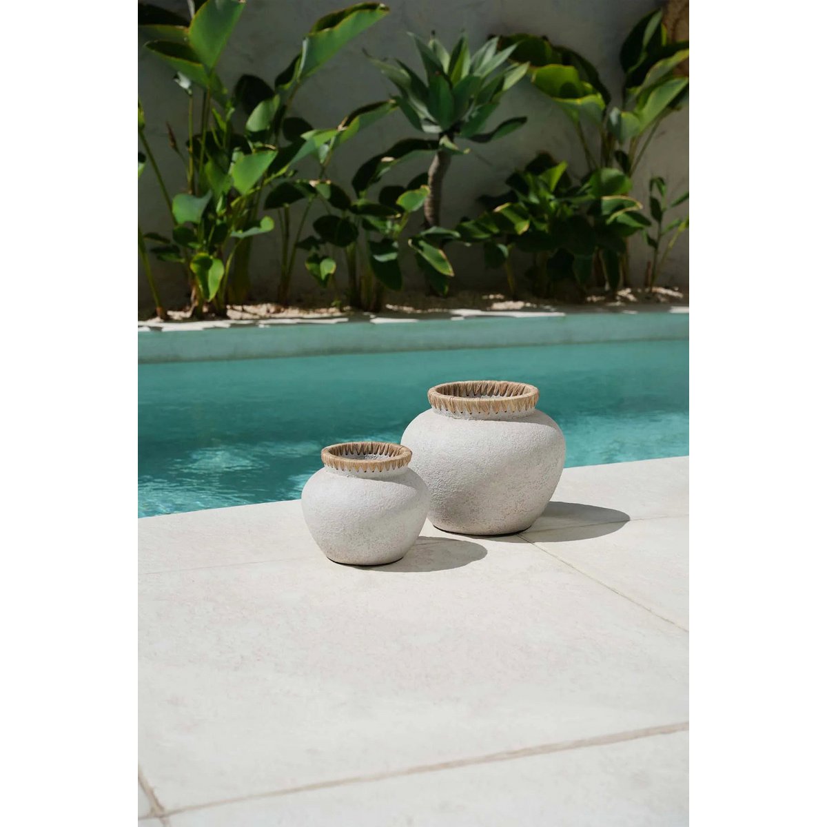 The Styly Vase - Concrete Natural - M