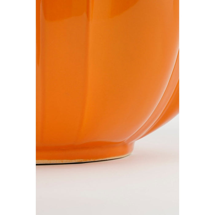 Minda Tulip Vase - H34 x Ø28 cm - Ceramic - Orange