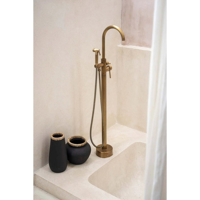 The Styly Vase - Black Natural - S