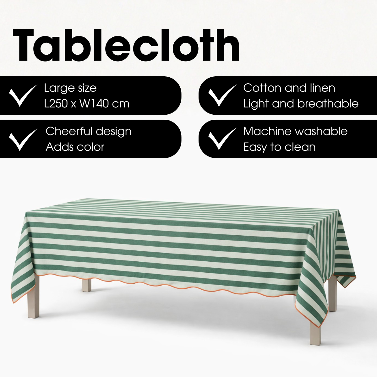 Tablecloth Green