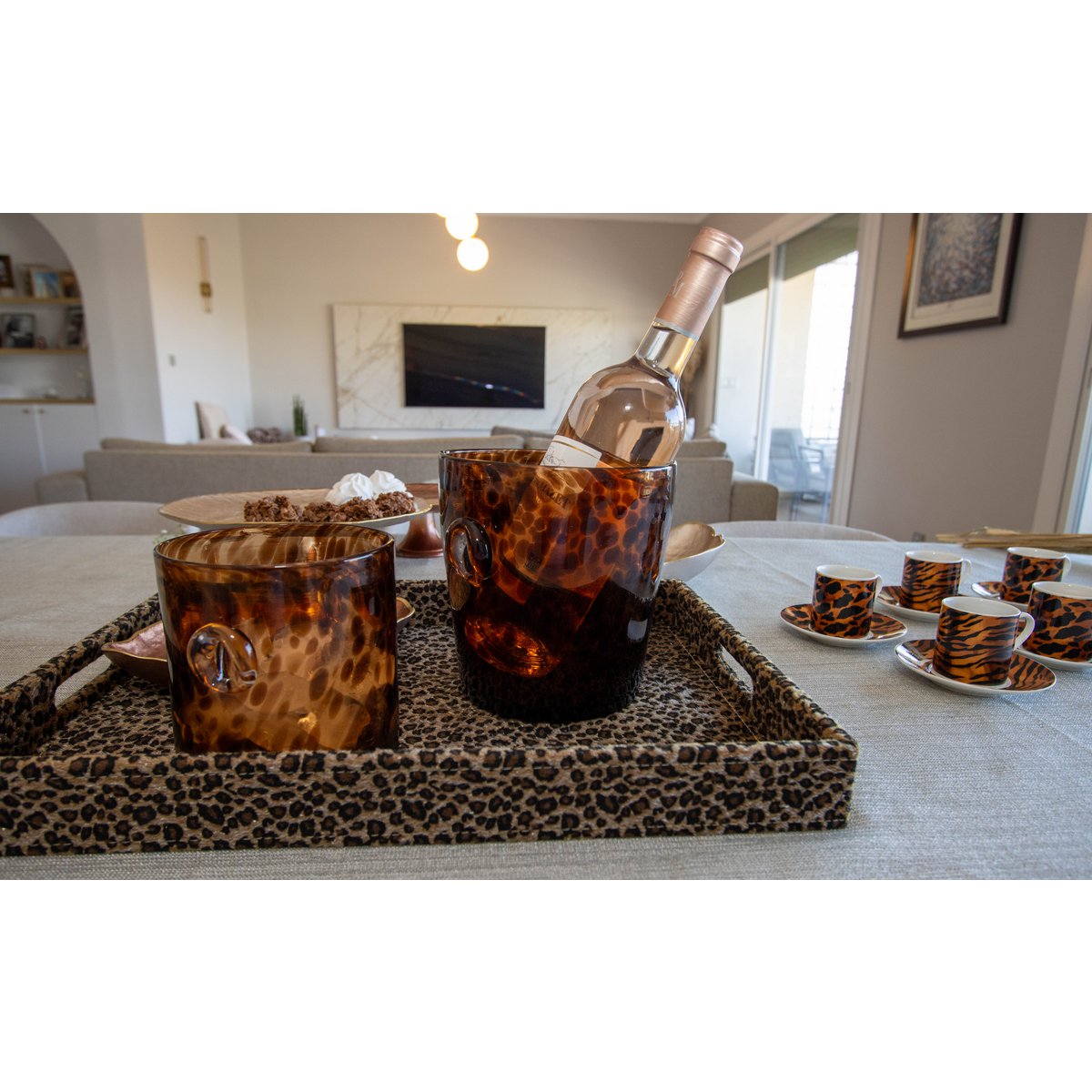 Safari ice bucket 12x12x12cm