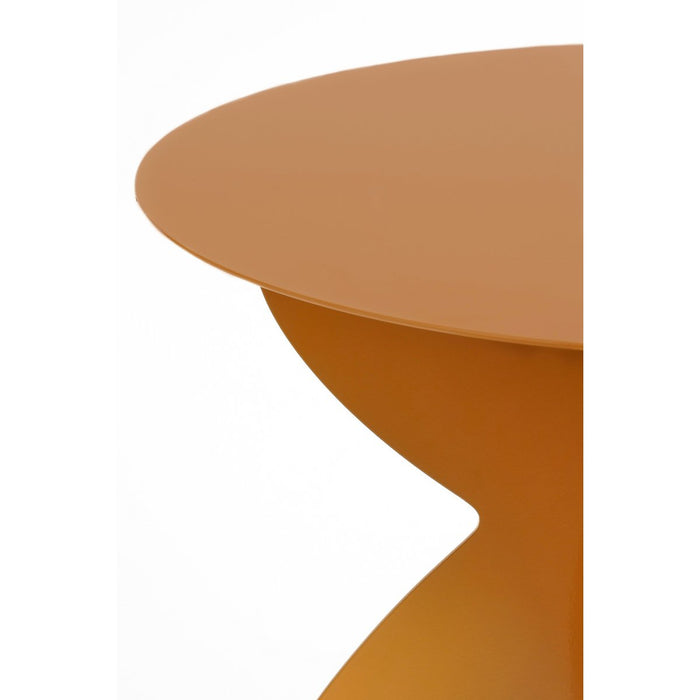 Rafi Side table - H50 x Ø40 cm - Iron - Brown
