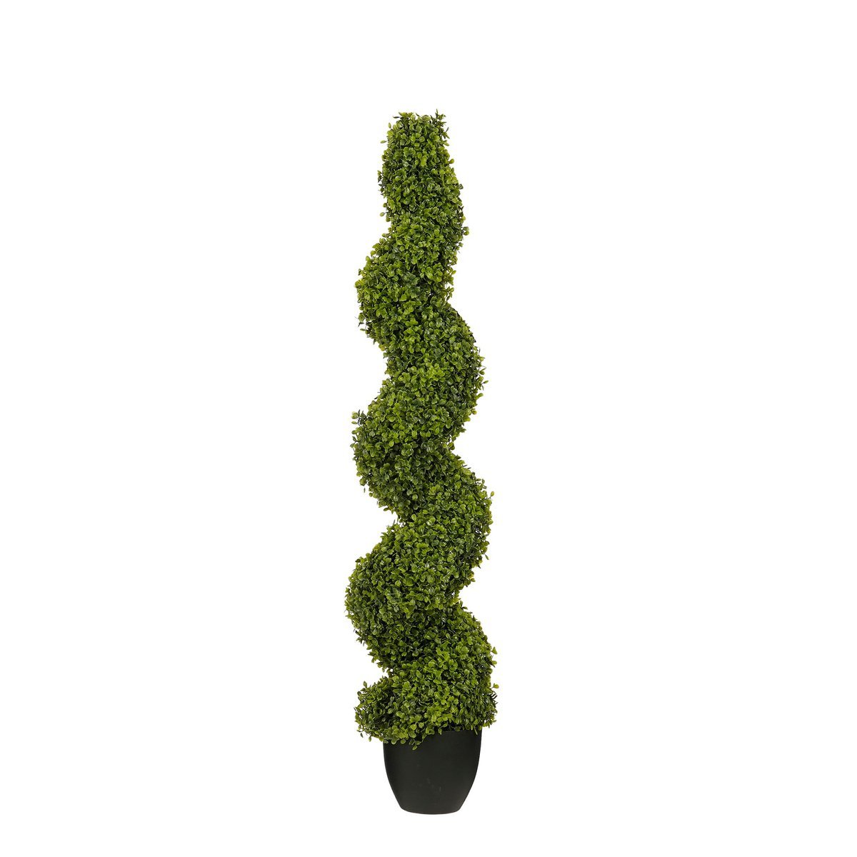 Buxus spiral artificial tree - H120 x Ø25 cm - Green