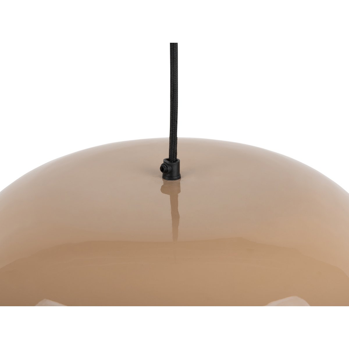 Beige Pendant Lamp Dome