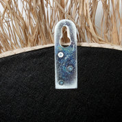 De Raffia Kauri Spiegel - Natuurlijk Wit