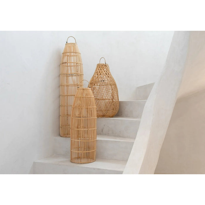 De Fish Trap Pendant - Natuurlijk - L
