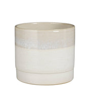 Flowerpot inside Cream 1 Earthenware