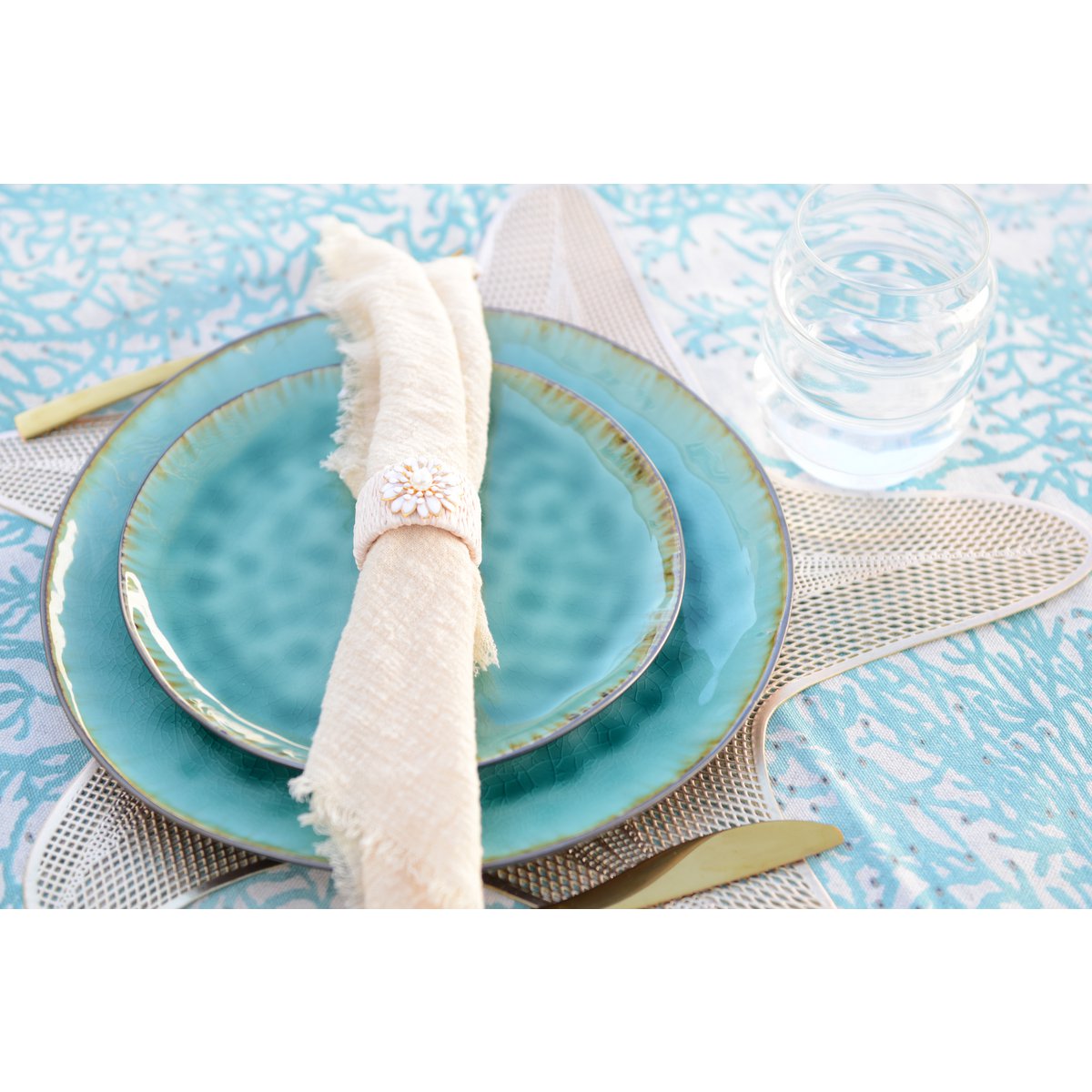 BUBBLE WATER GLASSES 400ML - SET OF 2