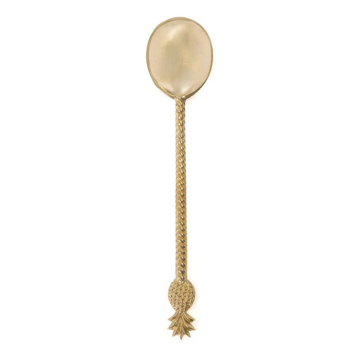 De ananassalade lepel - Goud